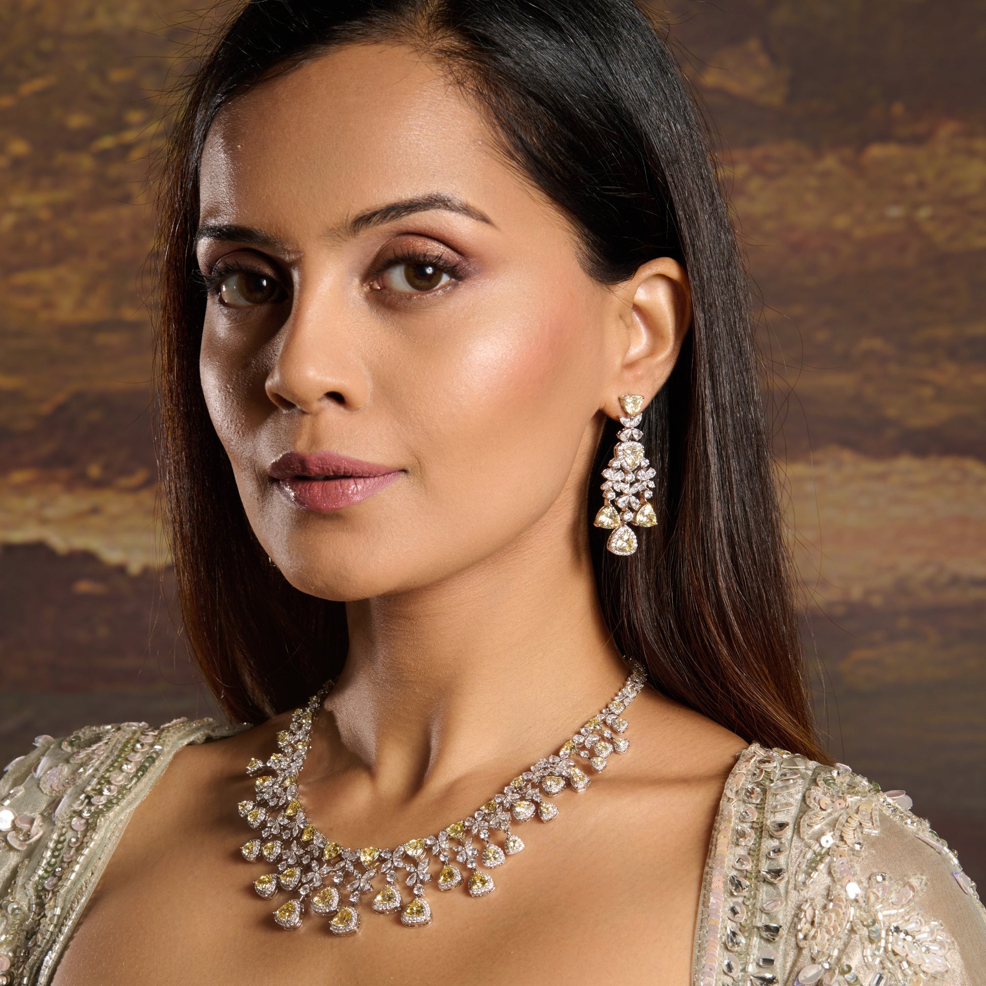 Kanira Necklace Set Mozaati