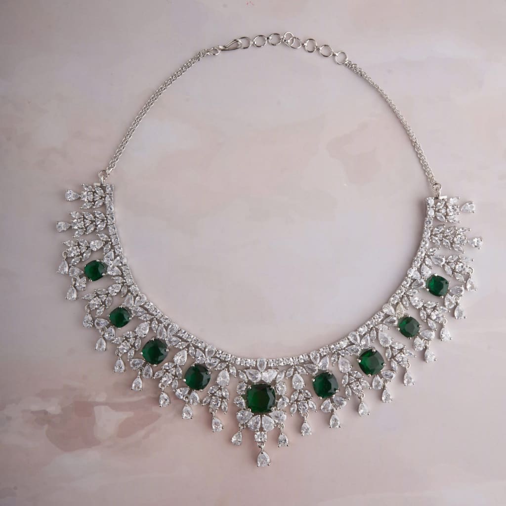 Kimaya Necklace - Green