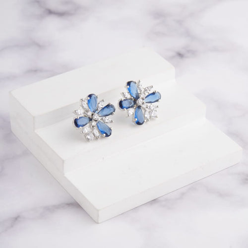 Lavender Earrings - Blue