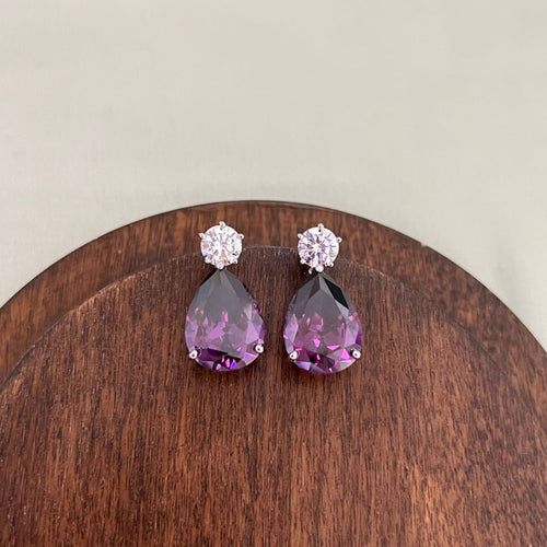 Liara Earrings - Purple