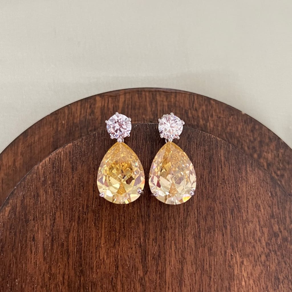 Liara Earrings - Yellow