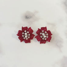 Load image into Gallery viewer, Liliane Earrings - Red
