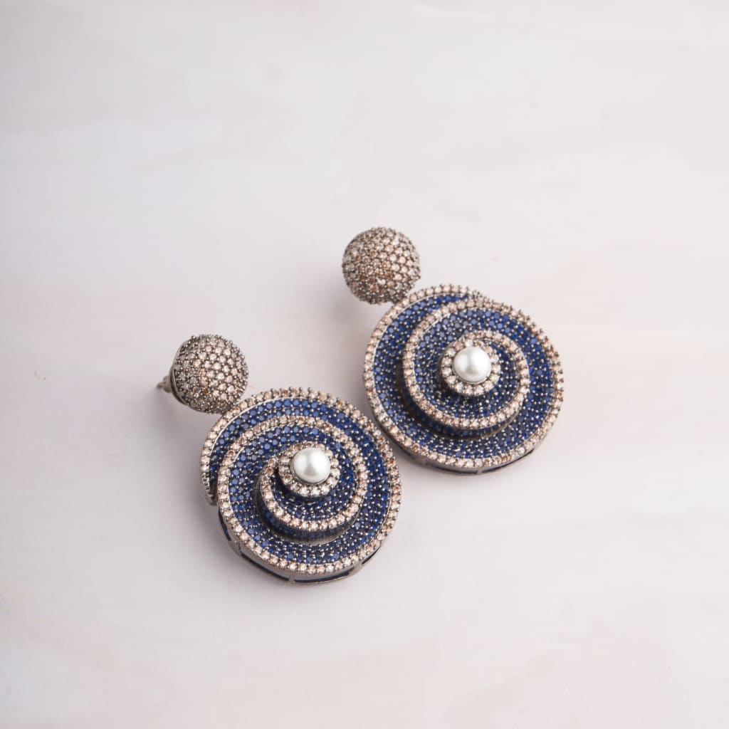 Lucetta Earrings - Blue