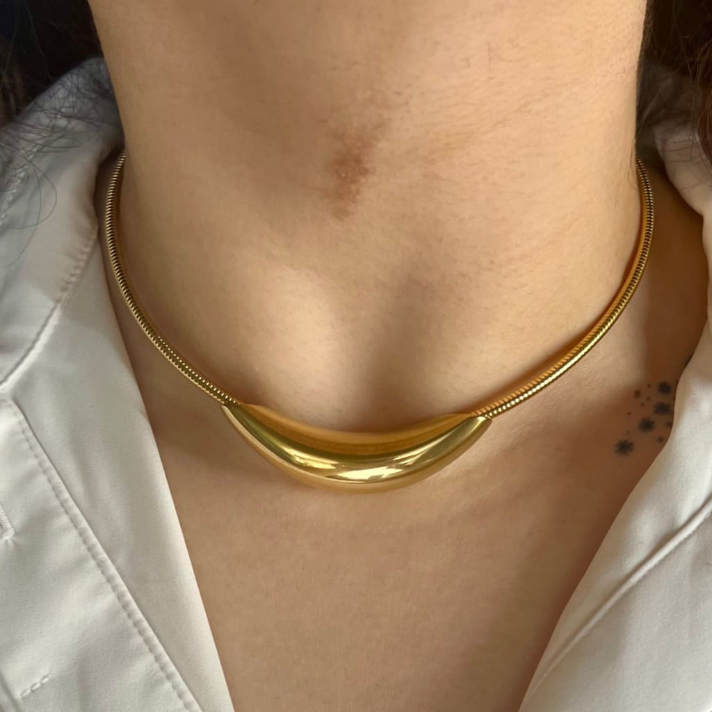 Magnet Necklace - Gold