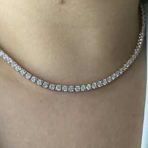 Maia Necklace Set in Rose Gold