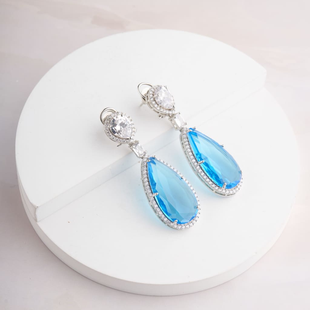 Maribel Earrings - Blue