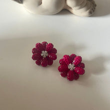 Load image into Gallery viewer, Marilla Earrings - Red
