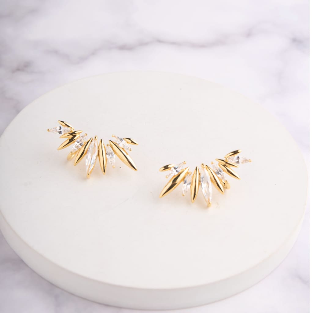 Marq Spoke Earrings