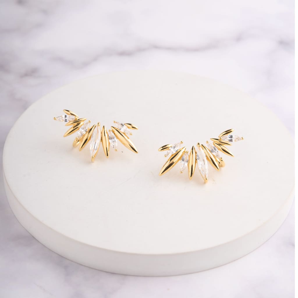 Marq Spoke Earrings