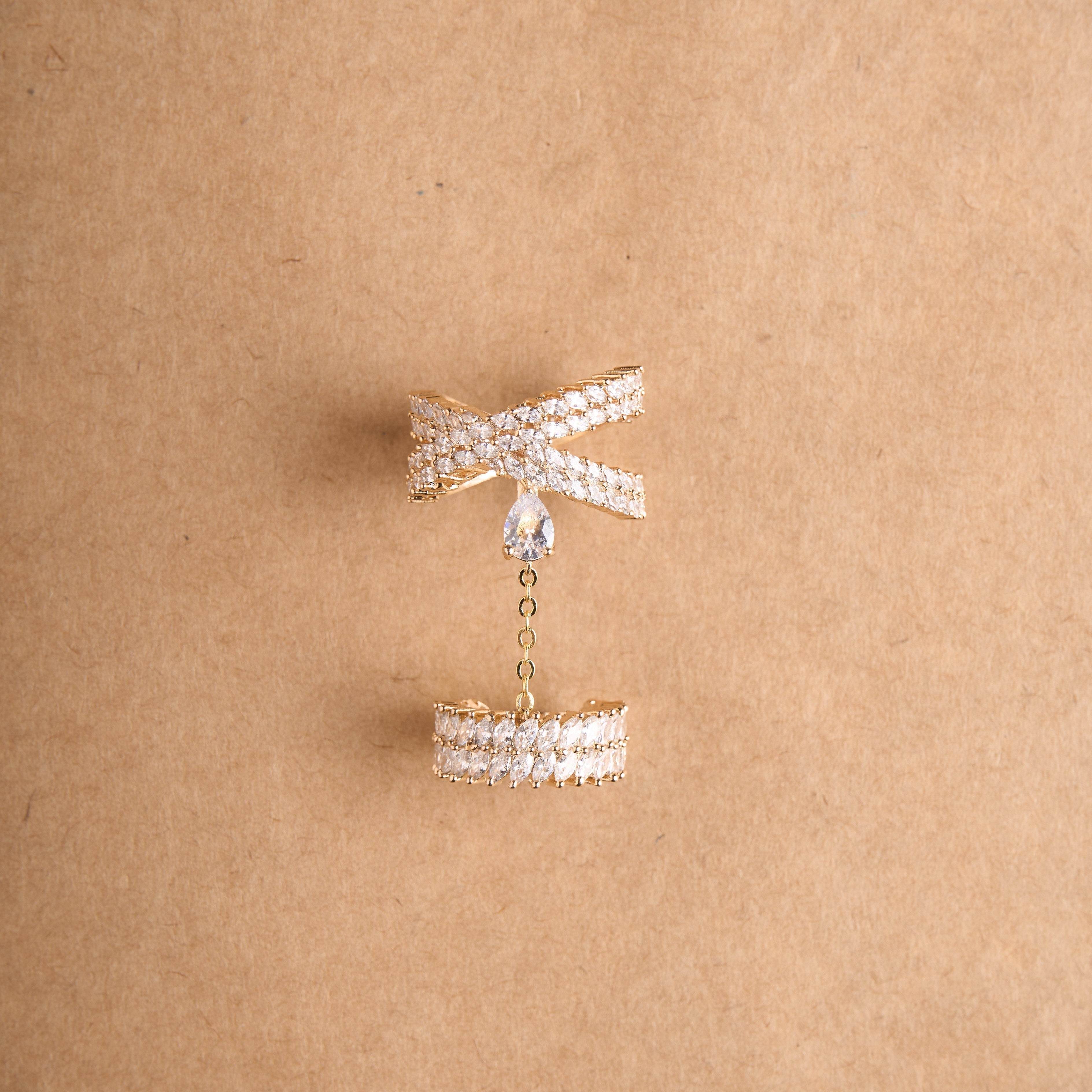 Marquise Dual Ring Mozaati