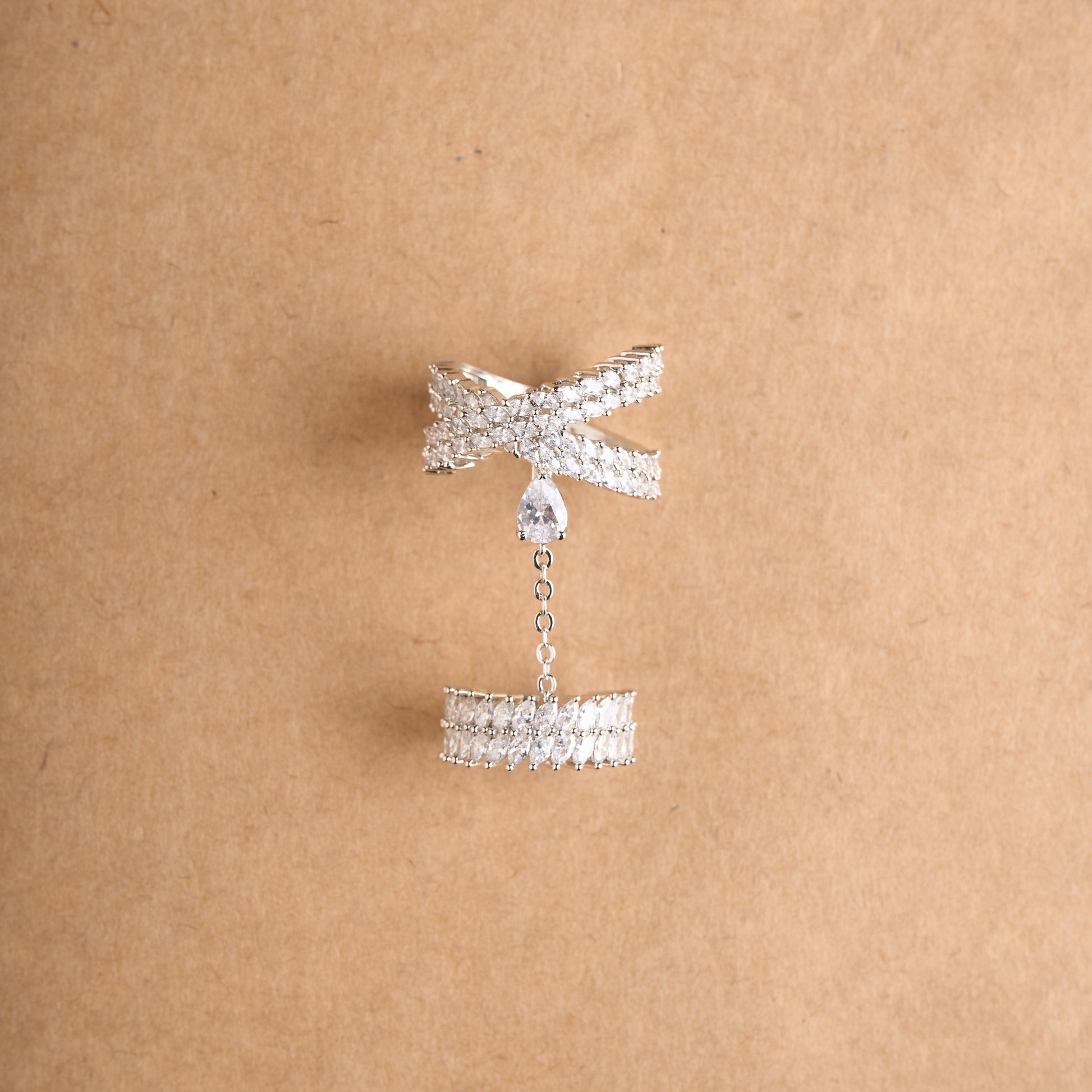 Marquise Dual Ring Mozaati