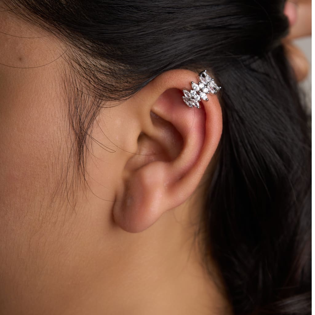 Marquise Ear Cuff