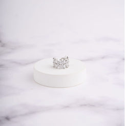 Marquise Ear Cuff - Silver