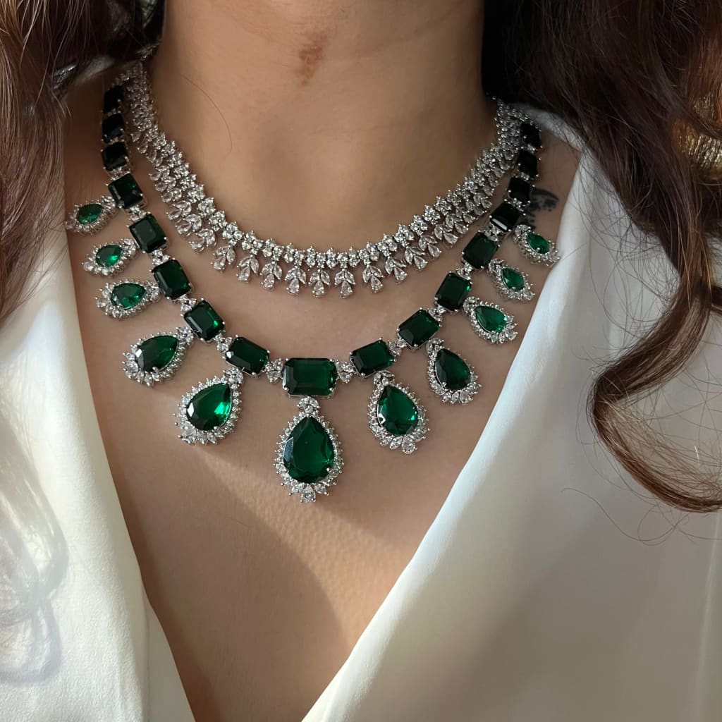 Meera Necklace - Green