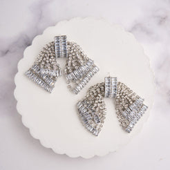 Mesh Rhine Earrings Mozaati