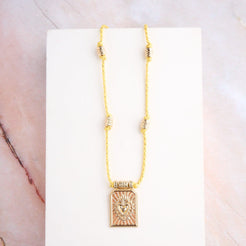 Mini Tag Thread Pendant Mozaati