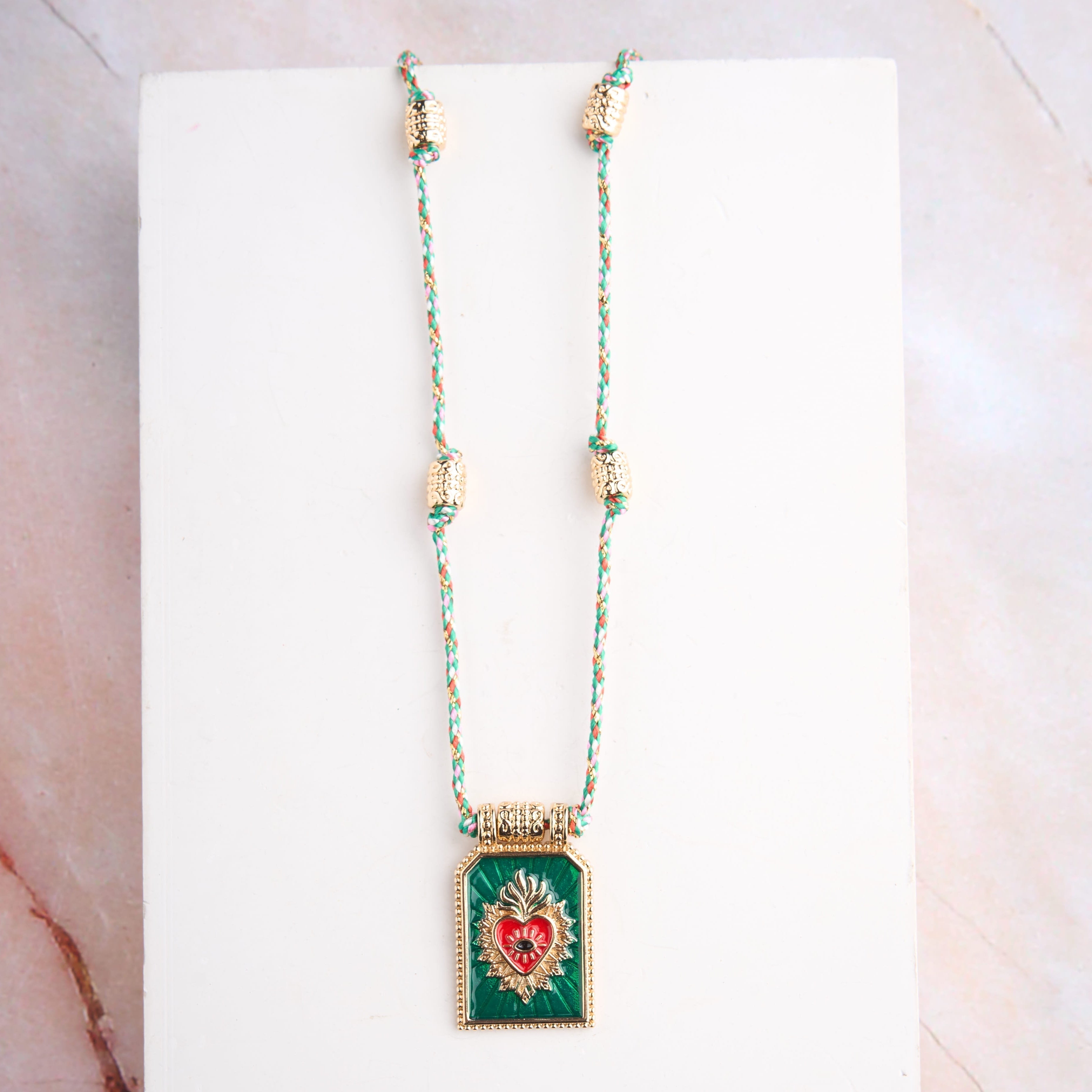 Mini Tag Thread Pendant Mozaati