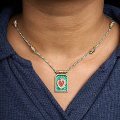 Mini Tag Thread Pendant Mozaati