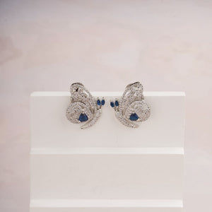 Monarch Earrings - Blue