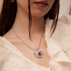 Monarch Necklace - Red