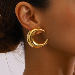 Moon Earrings Mozaati