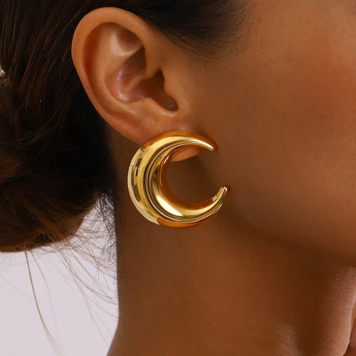 Moon Earrings Mozaati