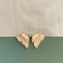Load image into Gallery viewer, Mother of Pearl Butterfly Earrings
