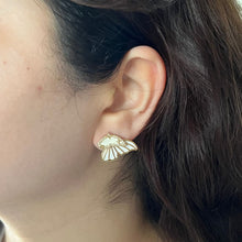 Load image into Gallery viewer, Mother of Pearl Butterfly Earrings
