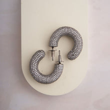 Load image into Gallery viewer, Nano Hoop Earrings - White
