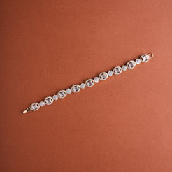 Oval Baguette Bracelet Mozaati