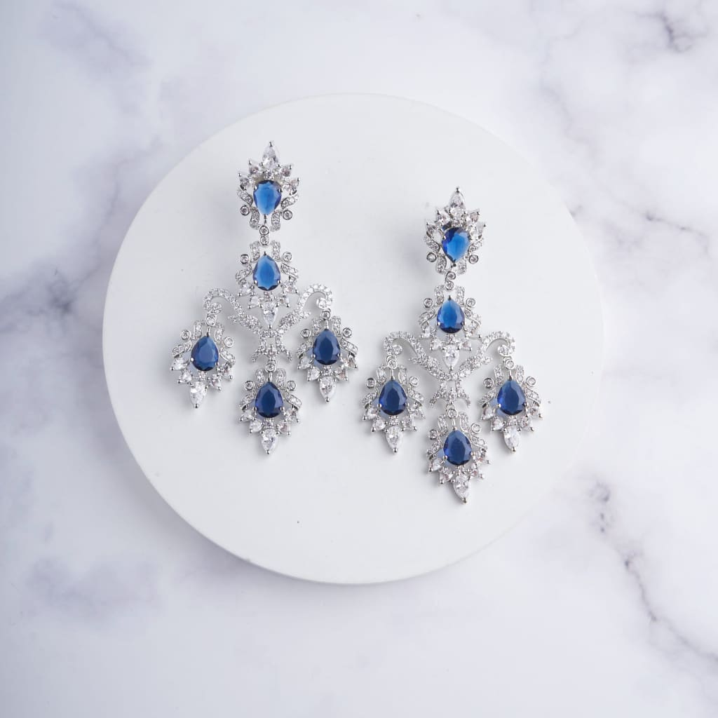 Pari Earrings - Blue