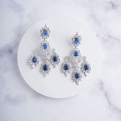 Pari Earrings - Blue