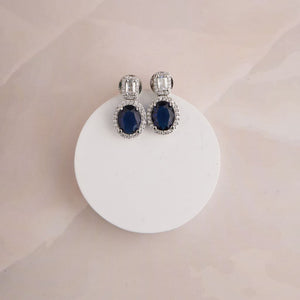 Paris Earrings - Blue