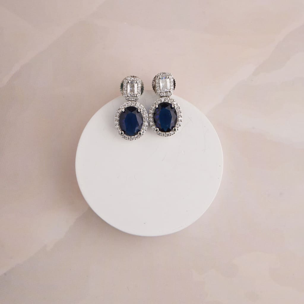 Paris Earrings - Blue