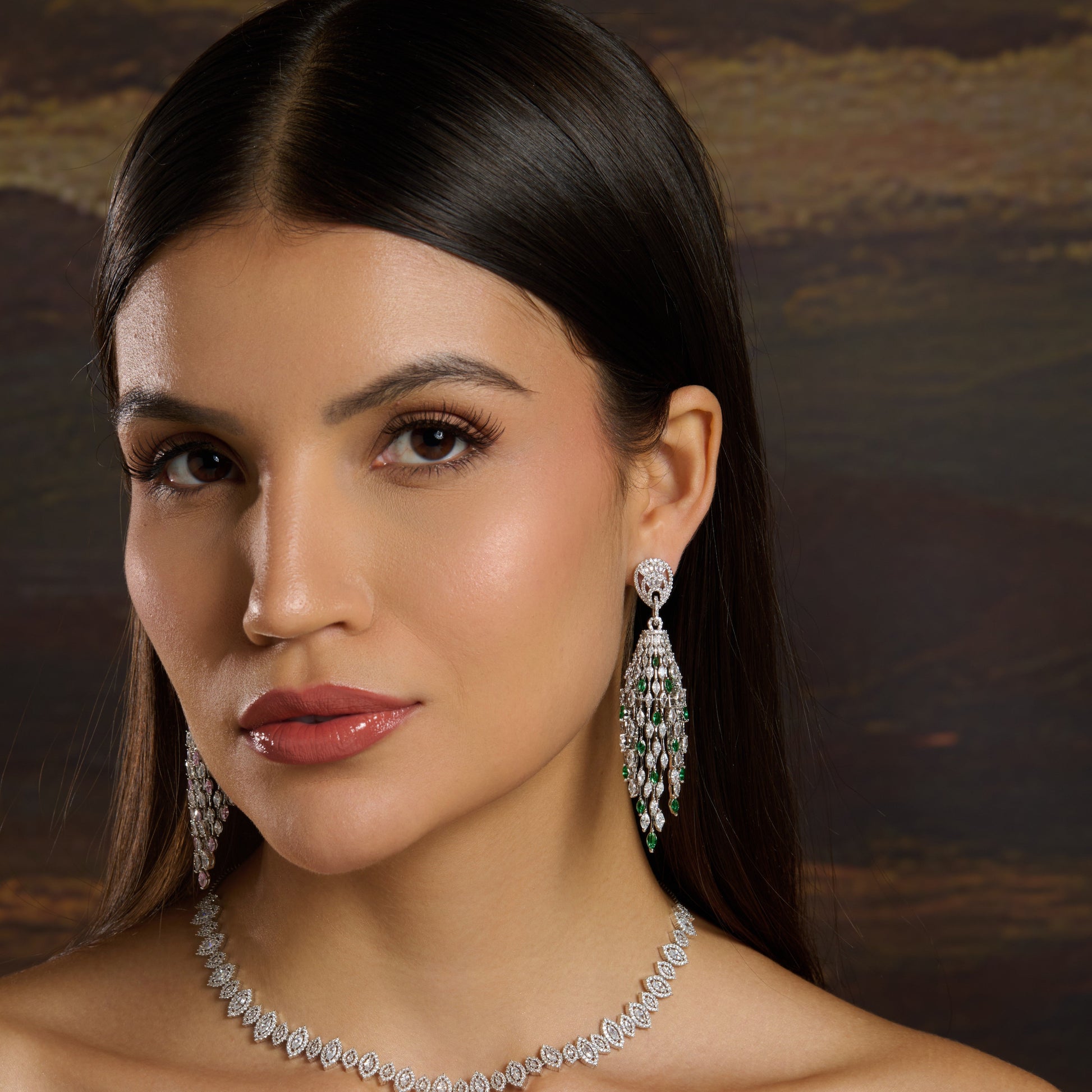 Pear Bunch Earrings Mozaati