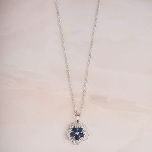 Primrose Necklace - Blue