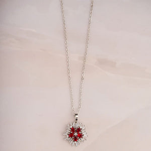 Primrose Necklace - Red