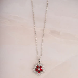 Primrose Necklace - Red