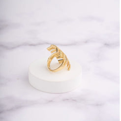 Rainbow Half Line Ring