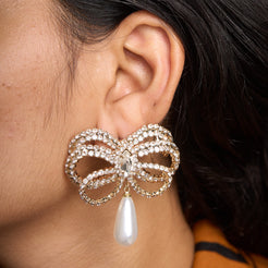 Rhine Bow Earrings Mozaati