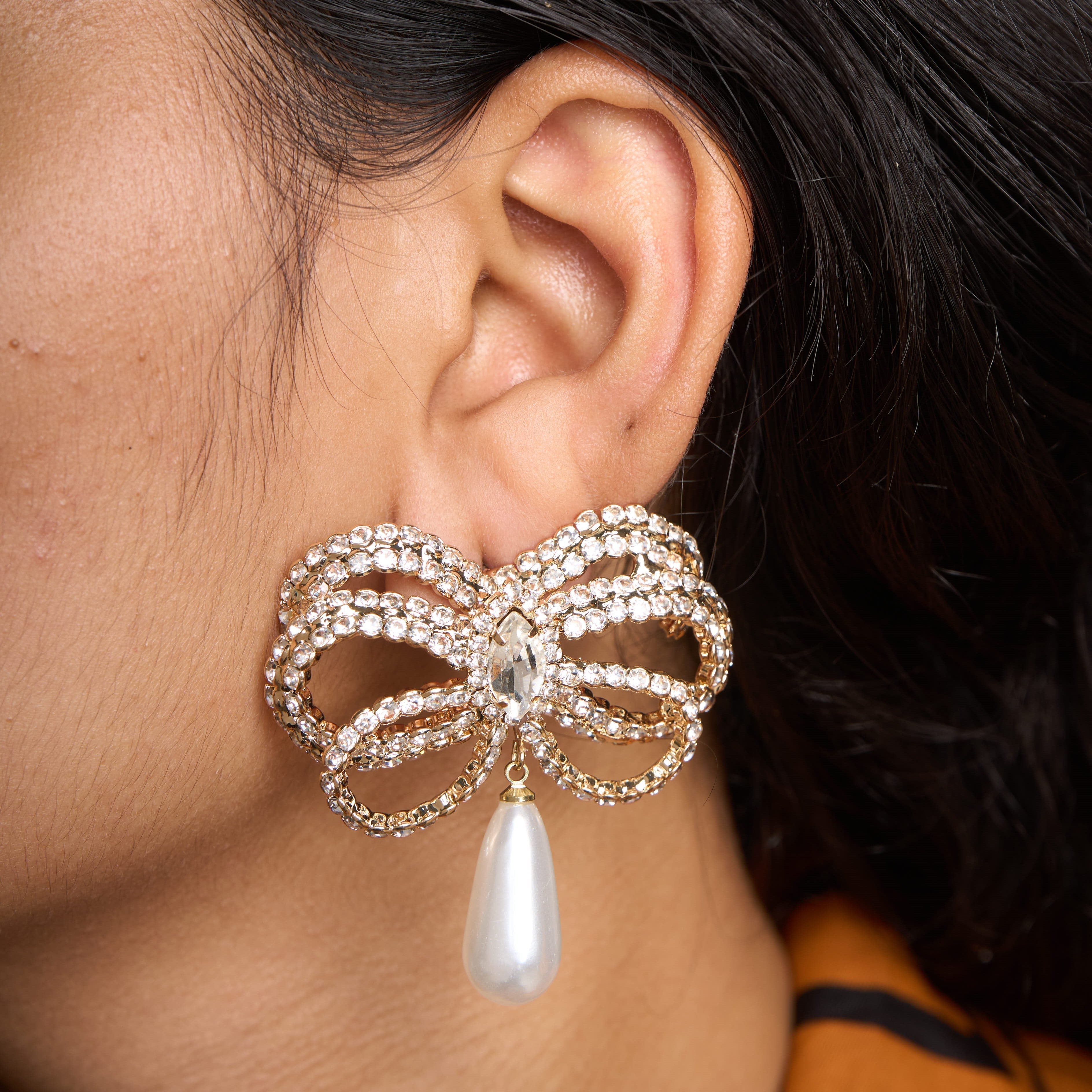Rhine Bow Earrings Mozaati