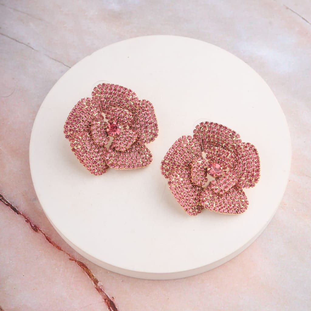 Rhine Rose Earrings