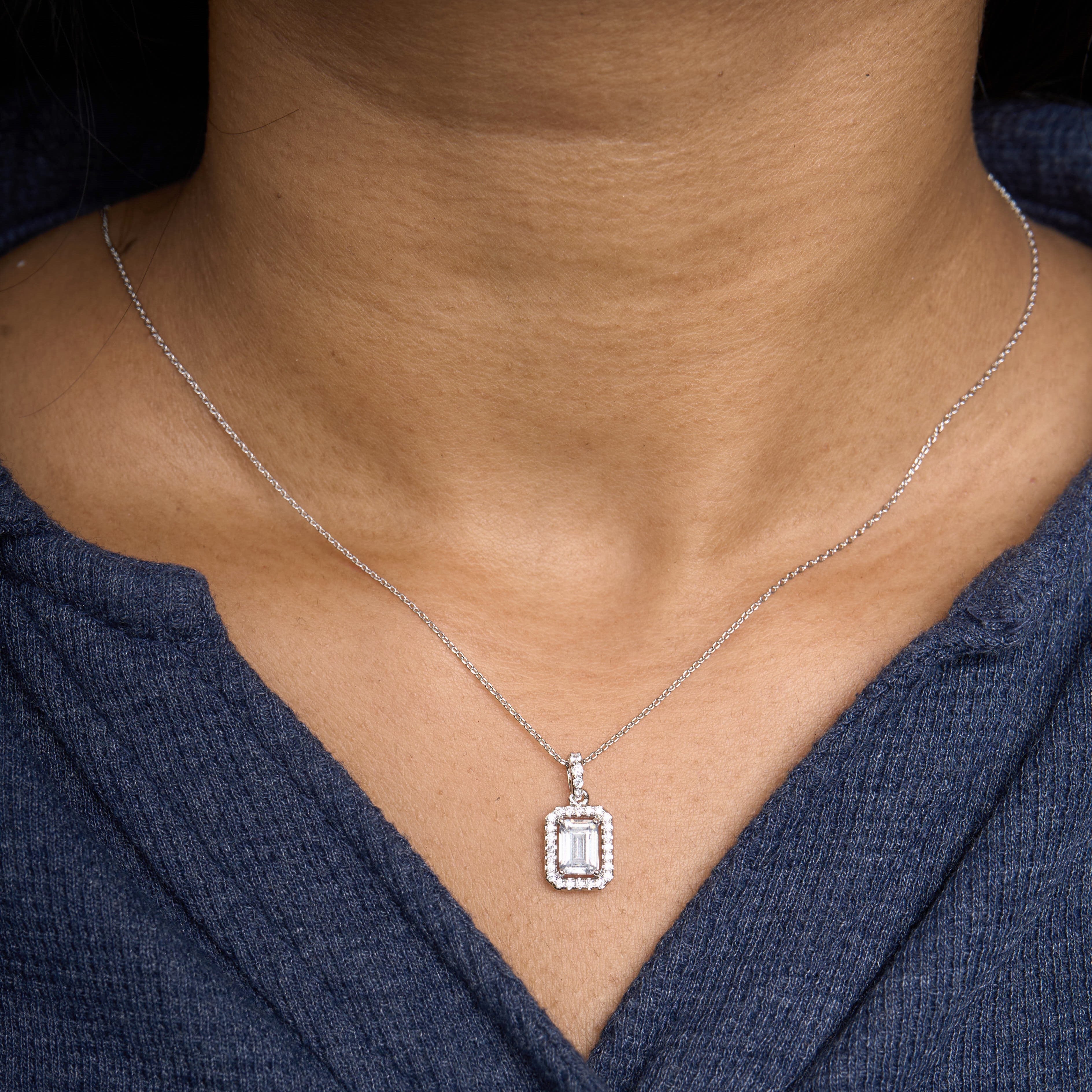 Robin Pendant Set-White Mozaati