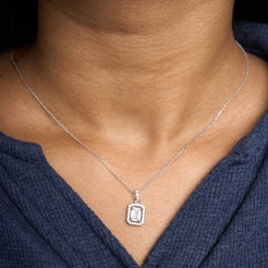 Robin Pendant Set-White Mozaati