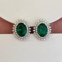 Load image into Gallery viewer, Romee Earrings - Green
