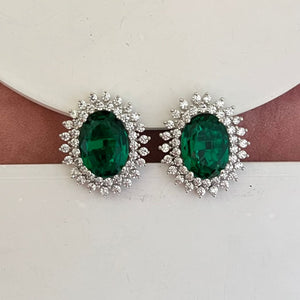 Romee Earrings - Green
