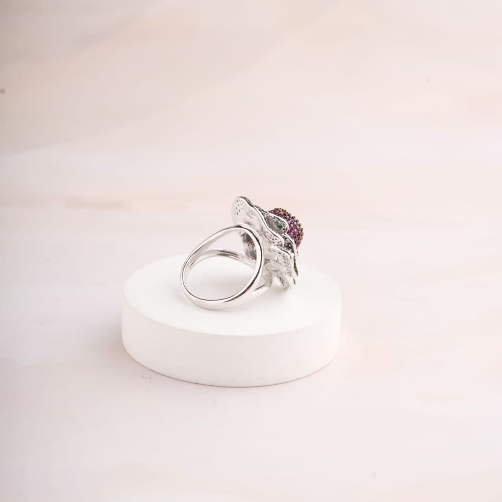Rose Dual Ring