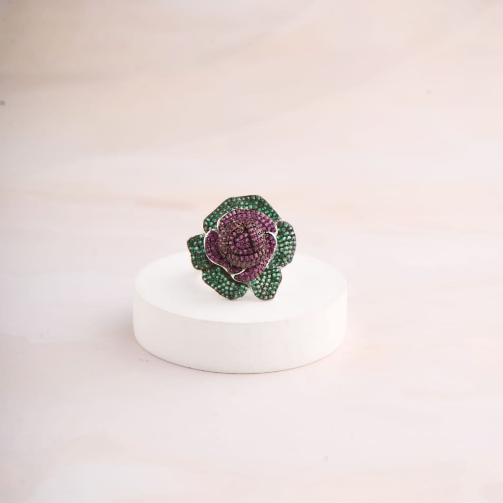 Rose Dual Ring - US7