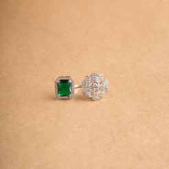 Rose Emerald Ring Mozaati