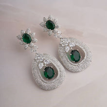 Load image into Gallery viewer, Seher Earrings in Green
